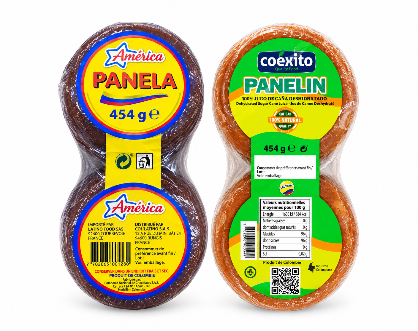 Panela fraccionada