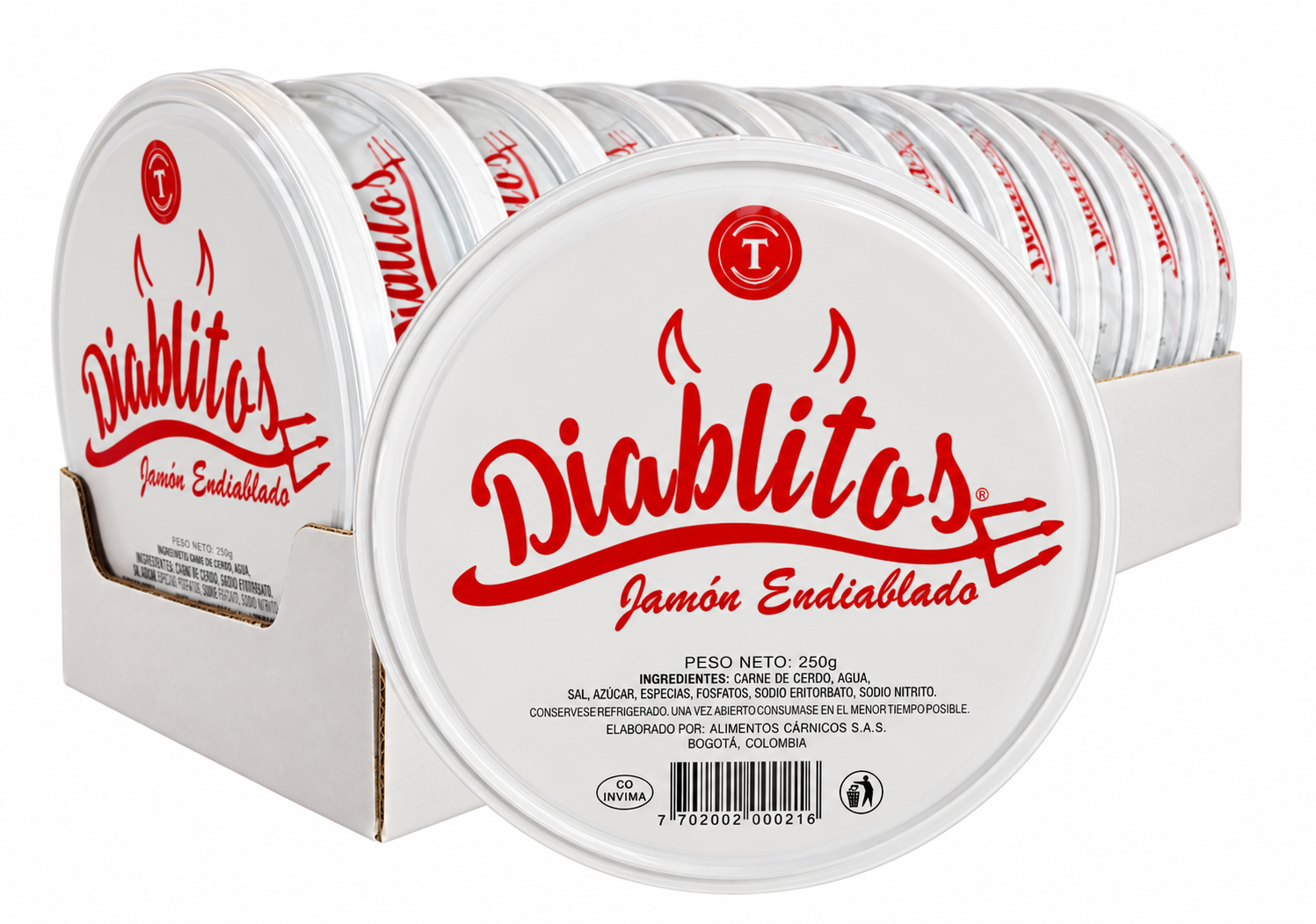 Diablitos jamon para untar