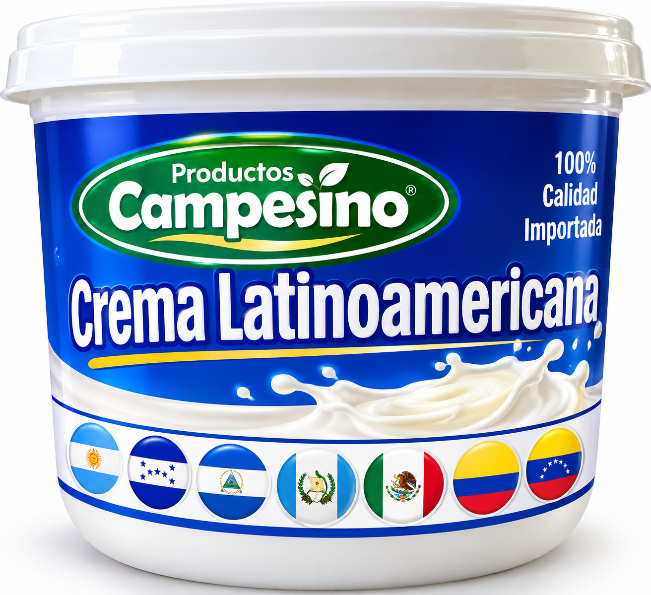 Crema latinamaericana