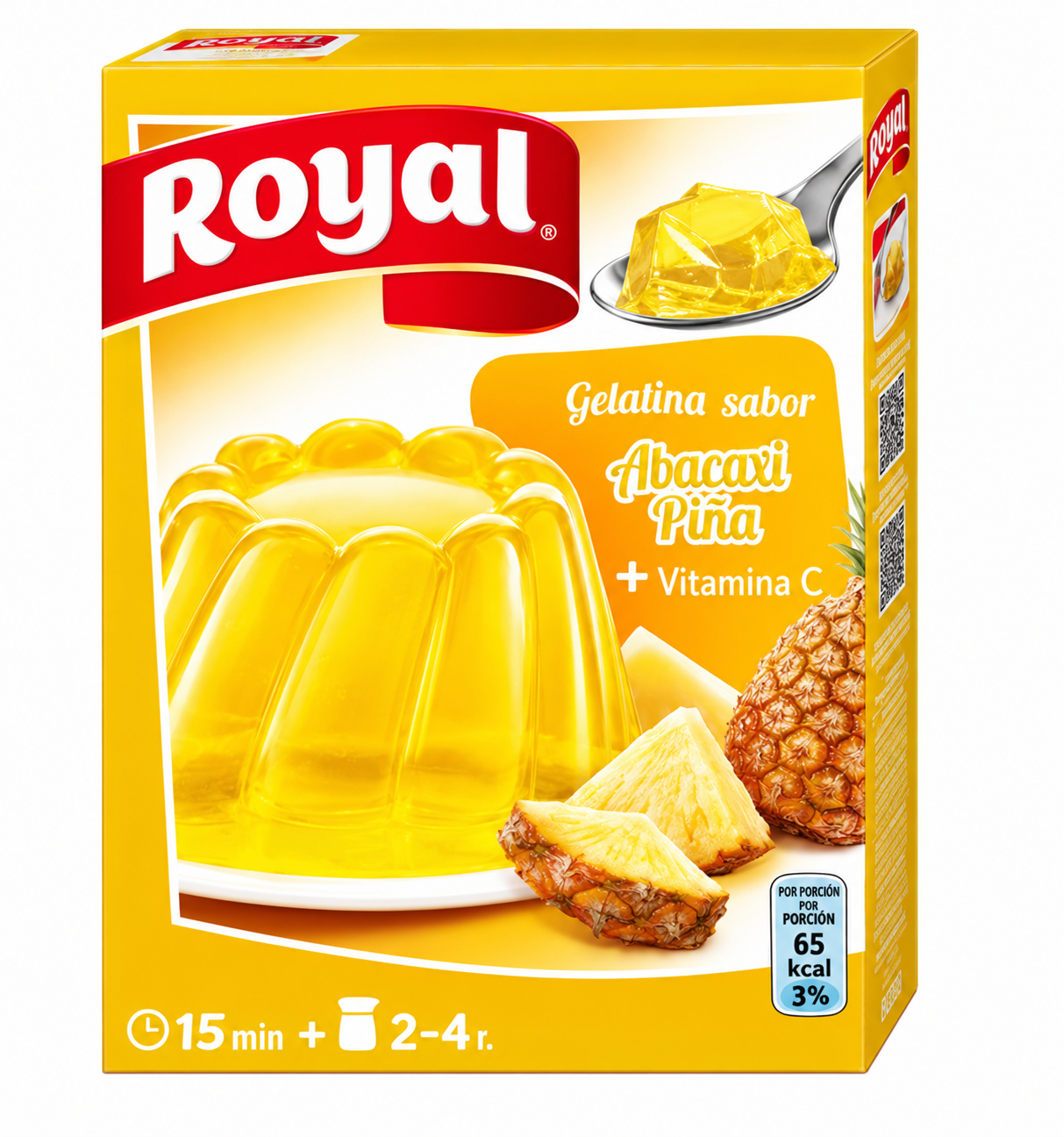 Gelatina de piña