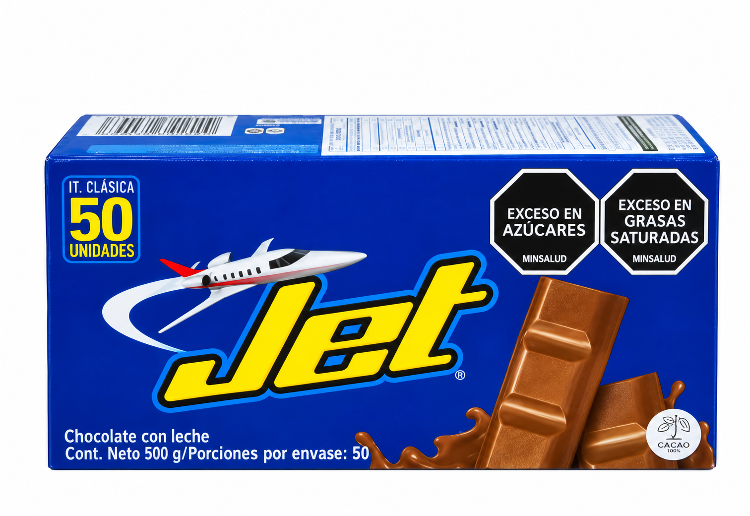 Chocolatina jet display