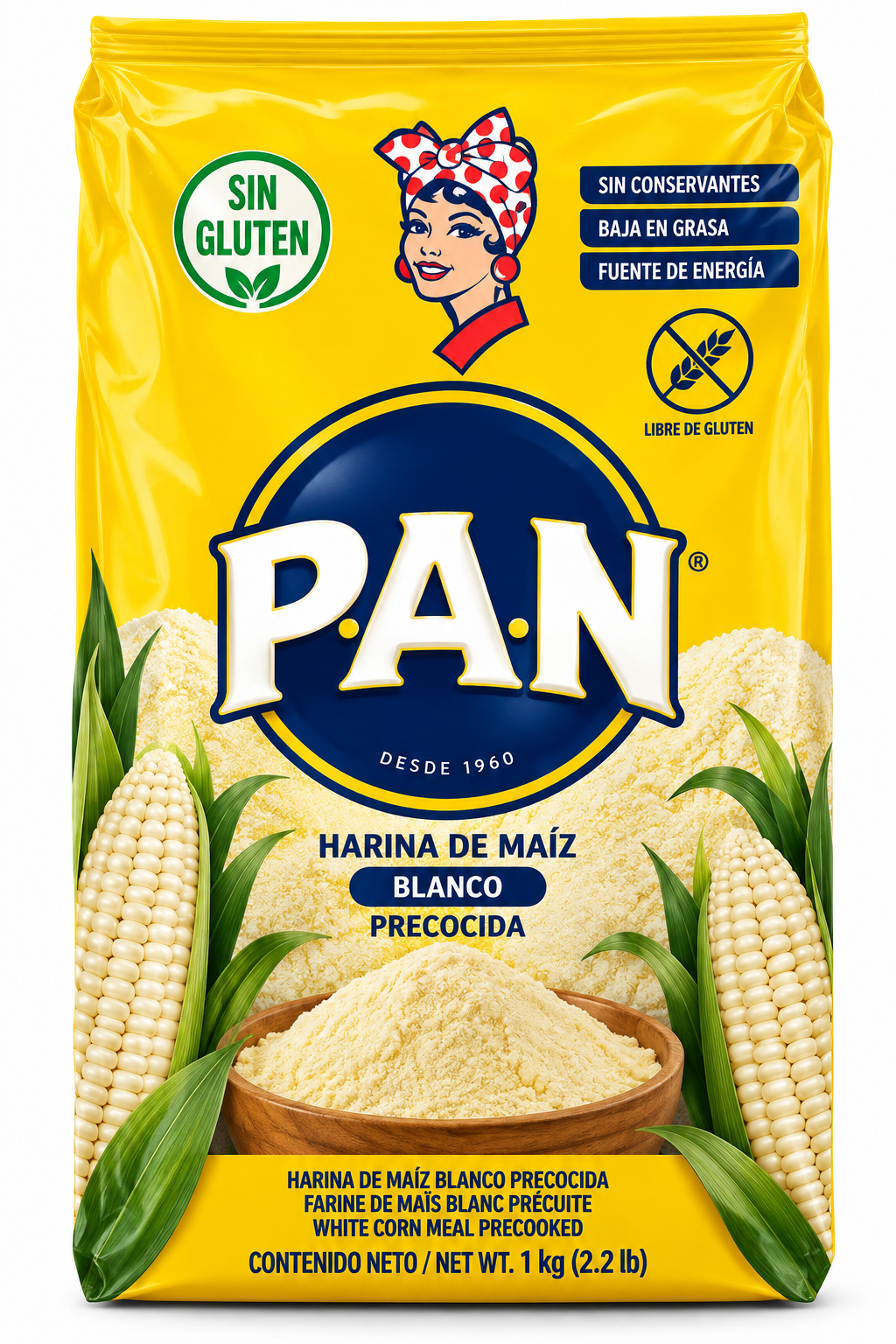 Harina PAN blanca