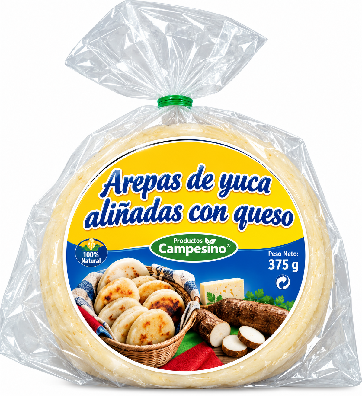 Arepa de yuca-queso