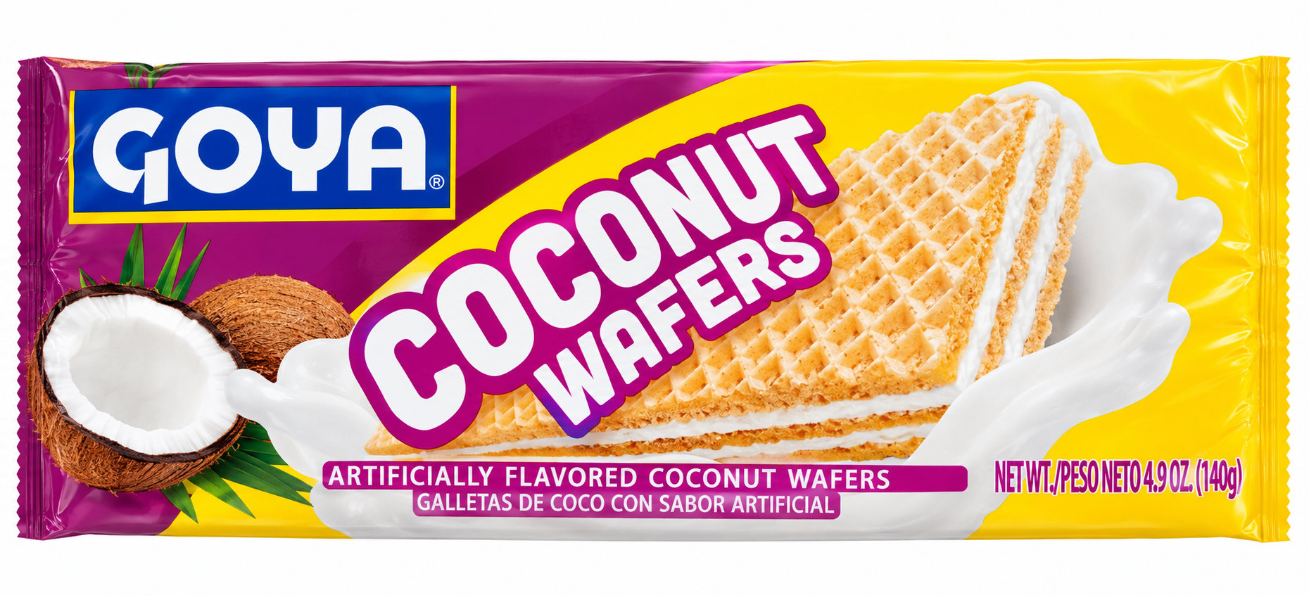 Wafers coconut