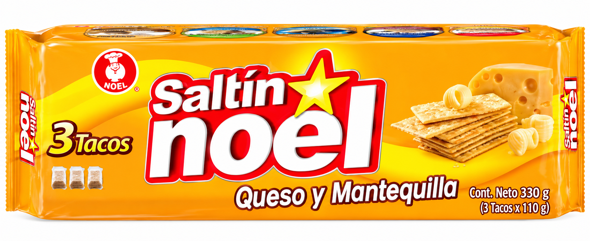 Galleta mantequilla y queso