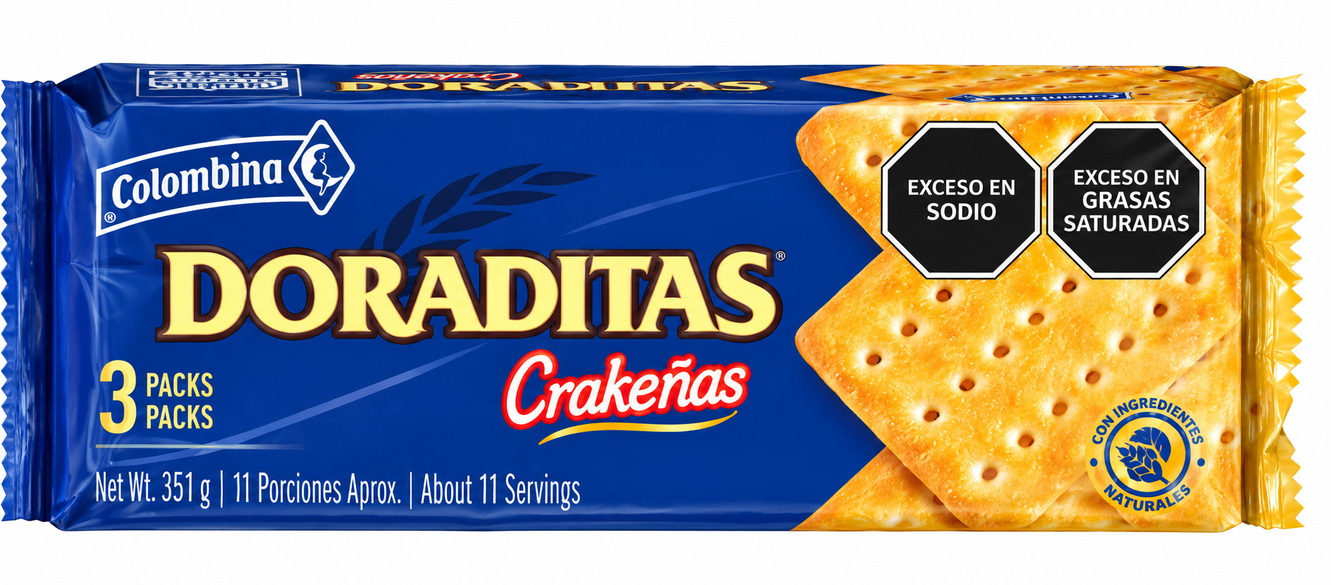 Crakeña galletas doraditas