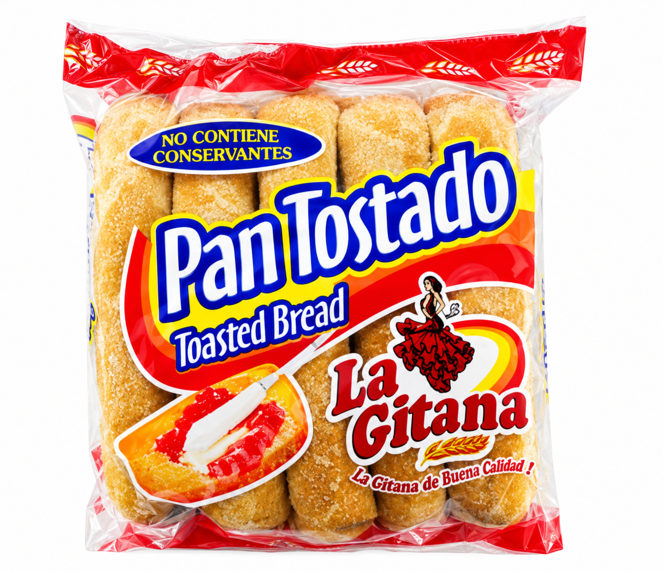 Pan tostado la gitana