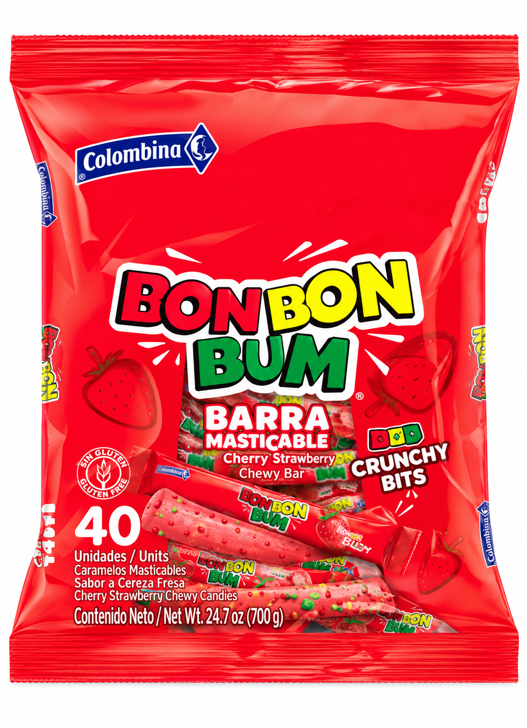 Bon Bon Bum barra crunchy