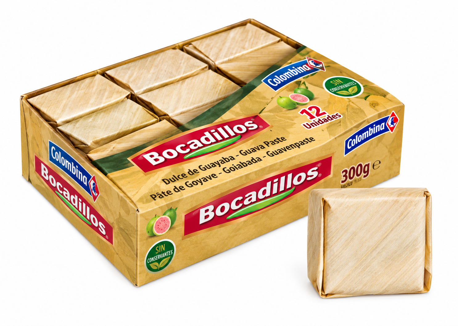 Bocadillo veleño hoja display
