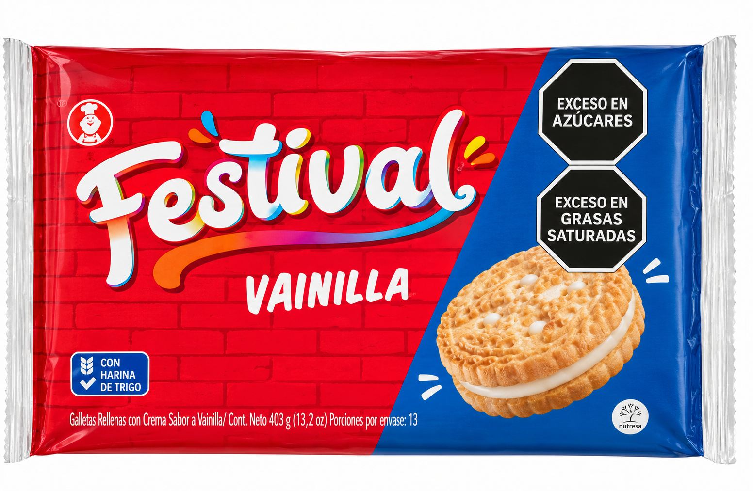 Galleta Festival Vainilla