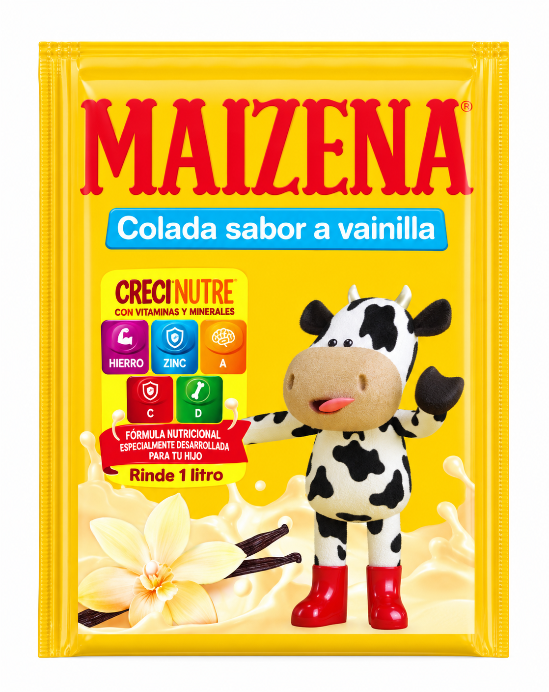 Colada vainilla maizena