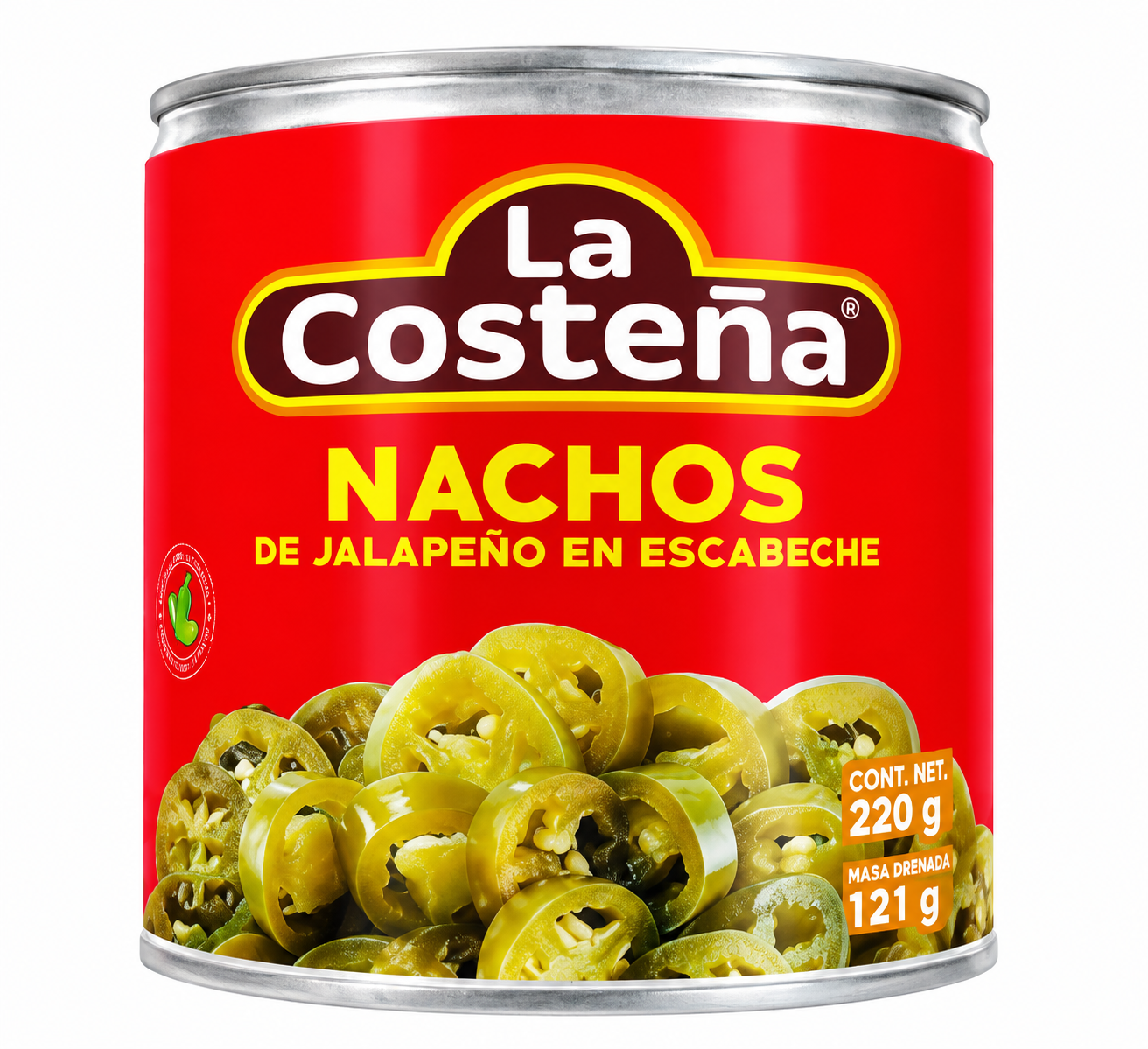 Jalapenos cortados