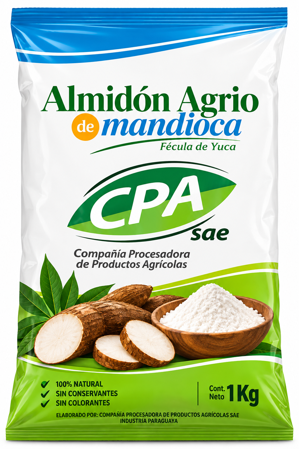 CPA almidon de yuca agrio