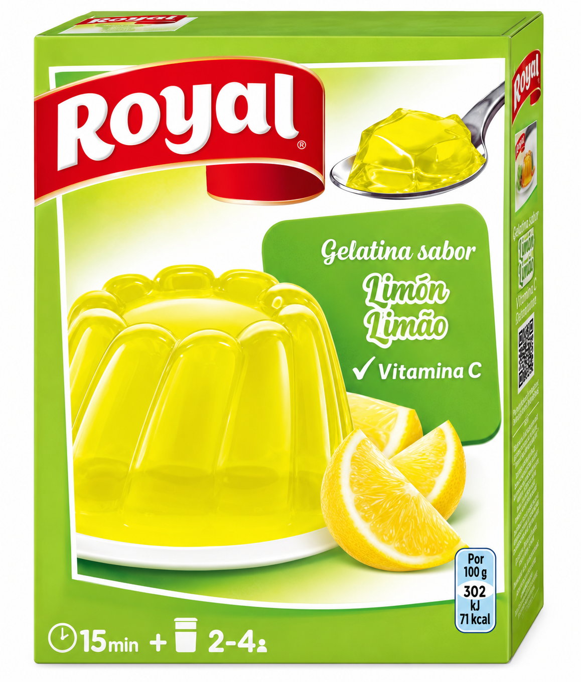 Gelatina de limón