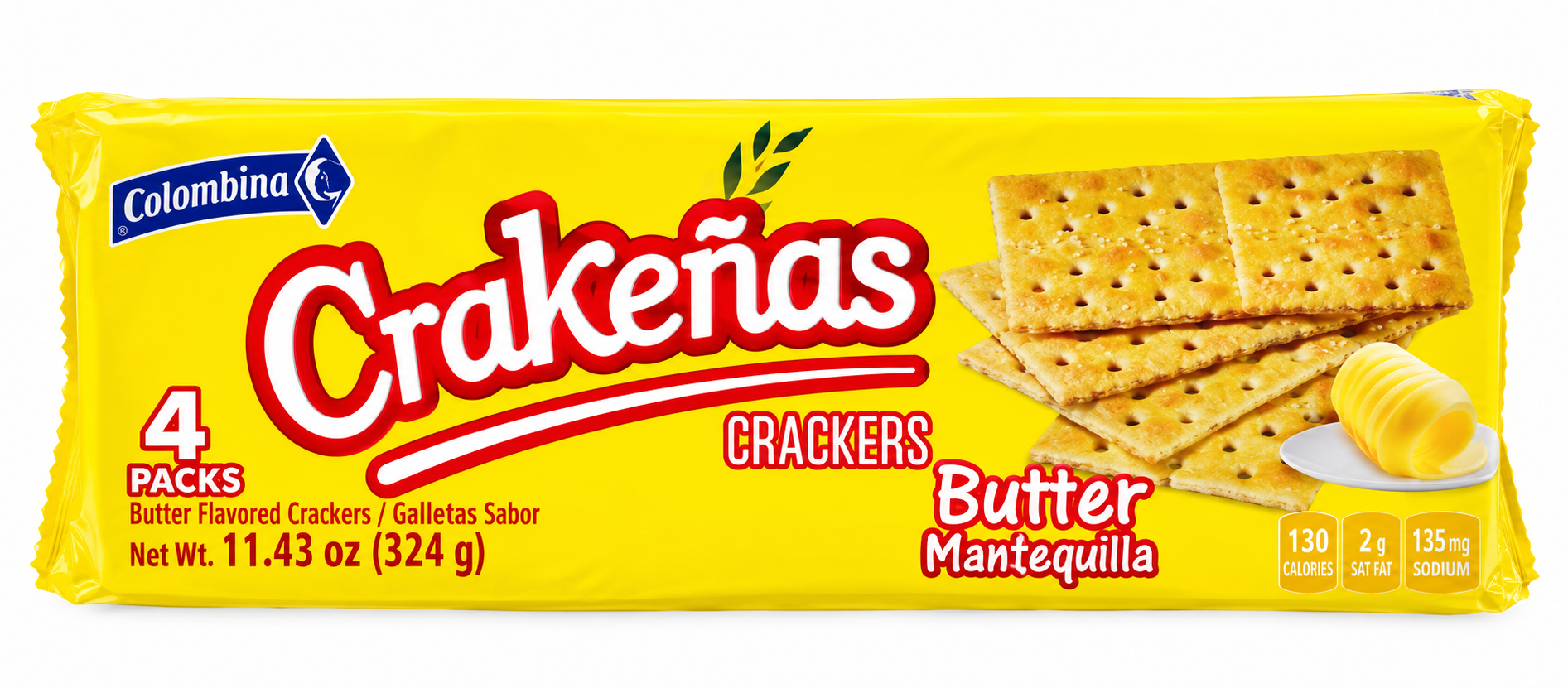Crakeña saltin mantequilla