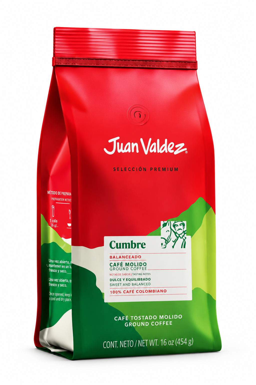 Café Molido Cumbre Juan Valdez 250g