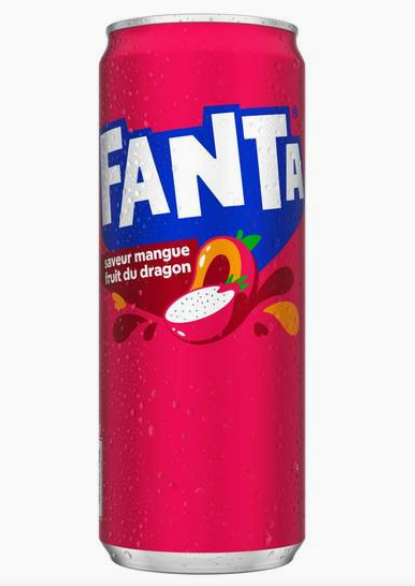 🥤 Fanta Mangue Fruit du Dragon