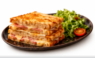 Croque monsieur revisité deux étages