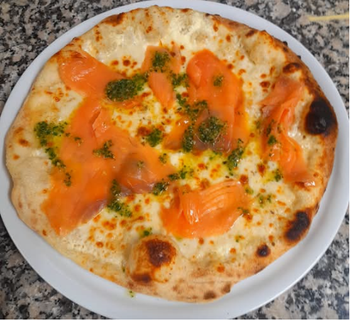 Pizza Saumon