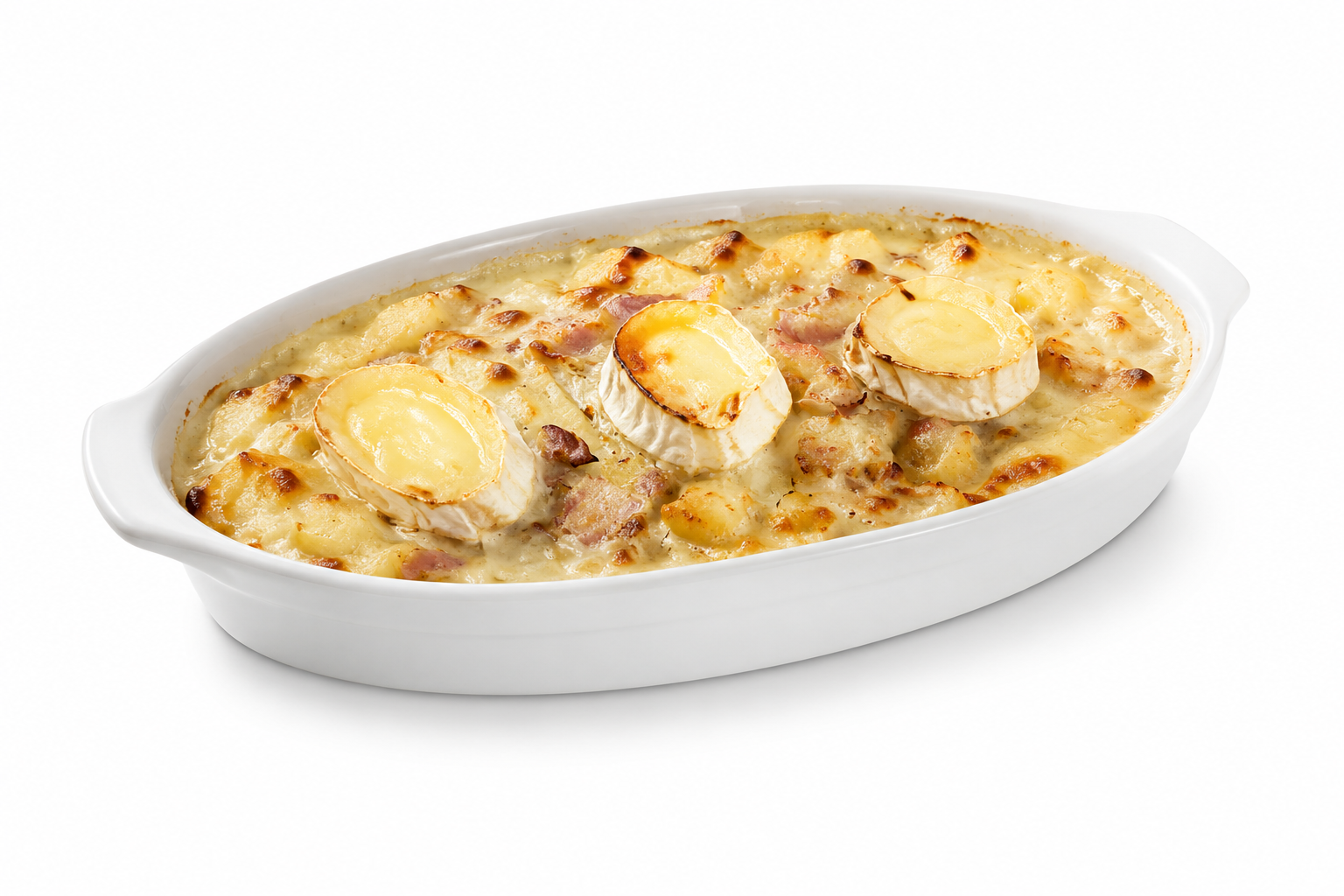 Gratin de ravioles au chèvres