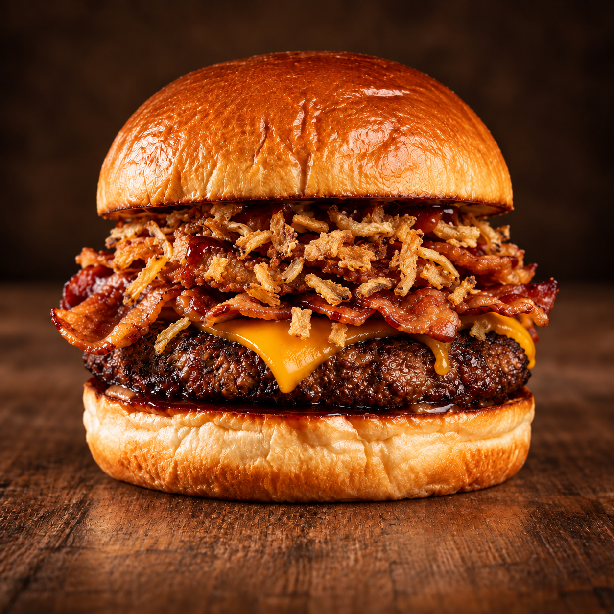 Le BBQ Bacon Cheese Burger