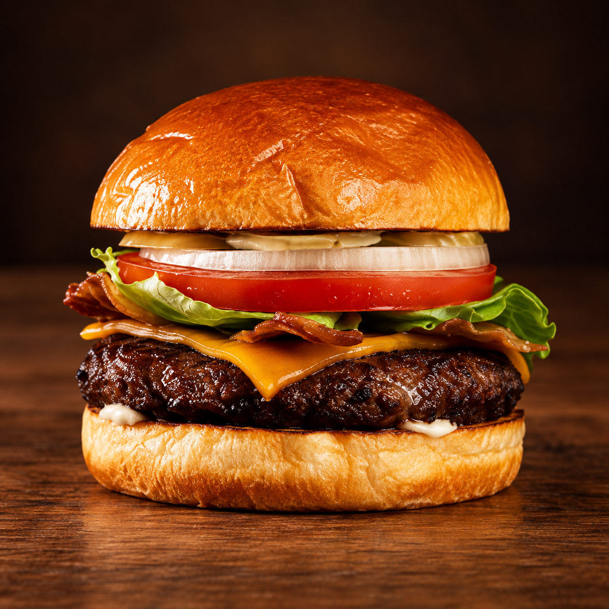 Le Bacon Cheese Burger