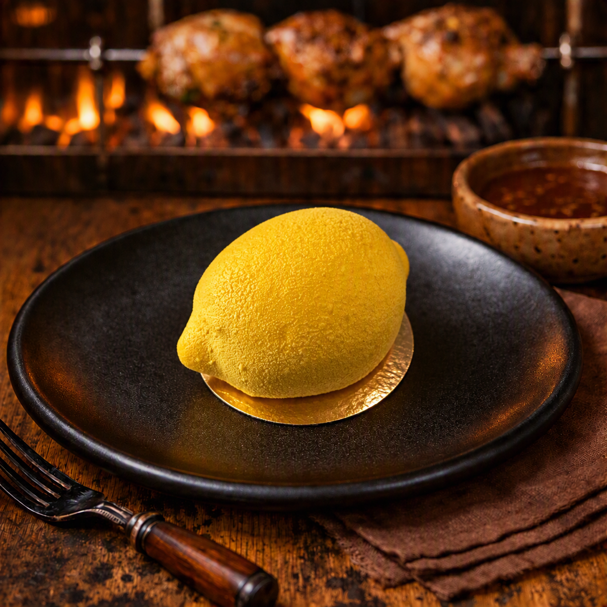 Trompe l’oeil citron