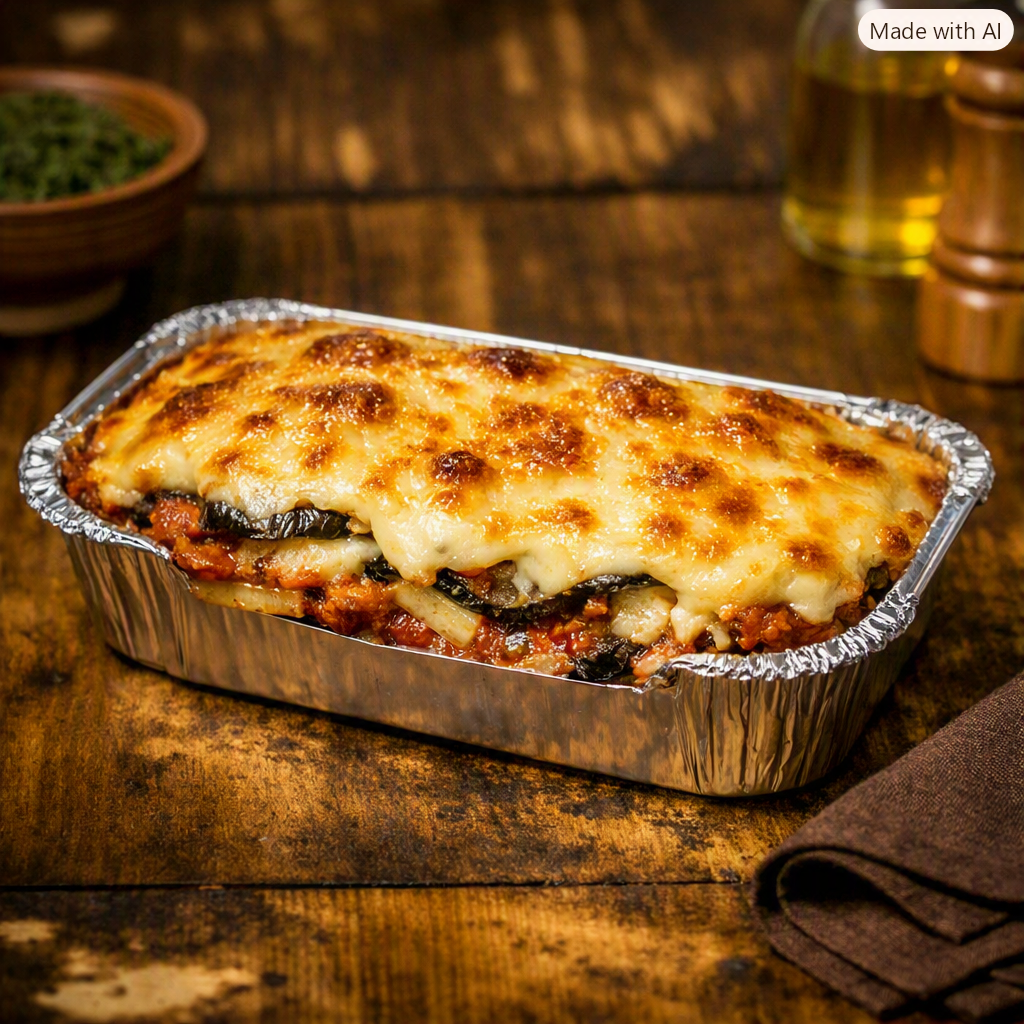 Gratin d'aubergine maison