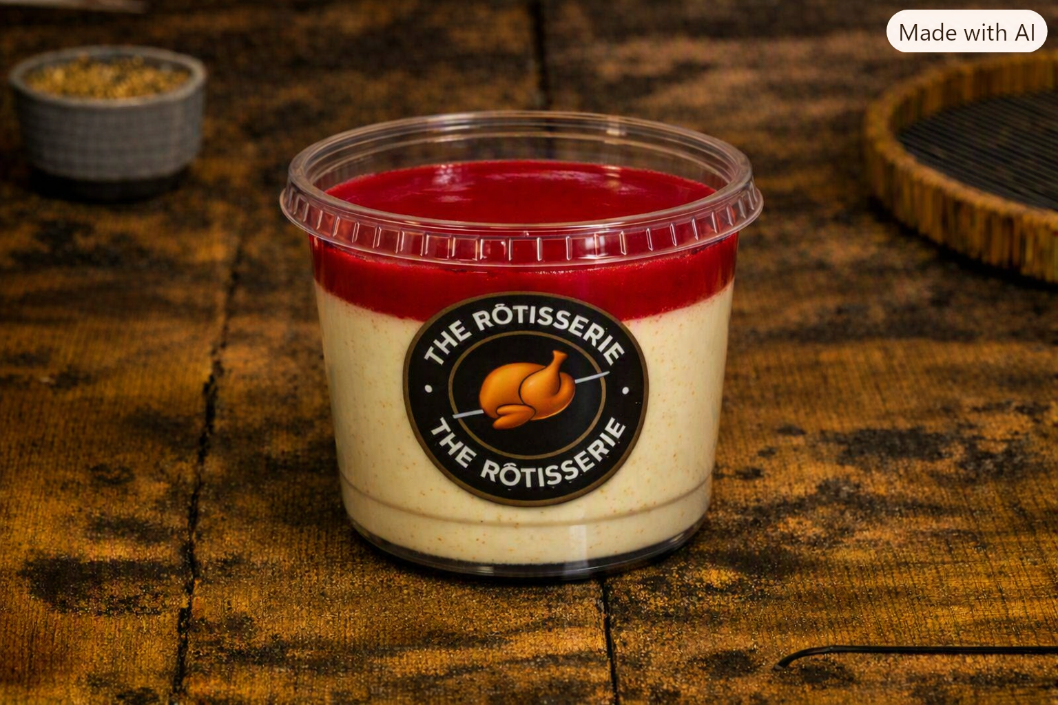 Panna Cotta fruit rouge maison