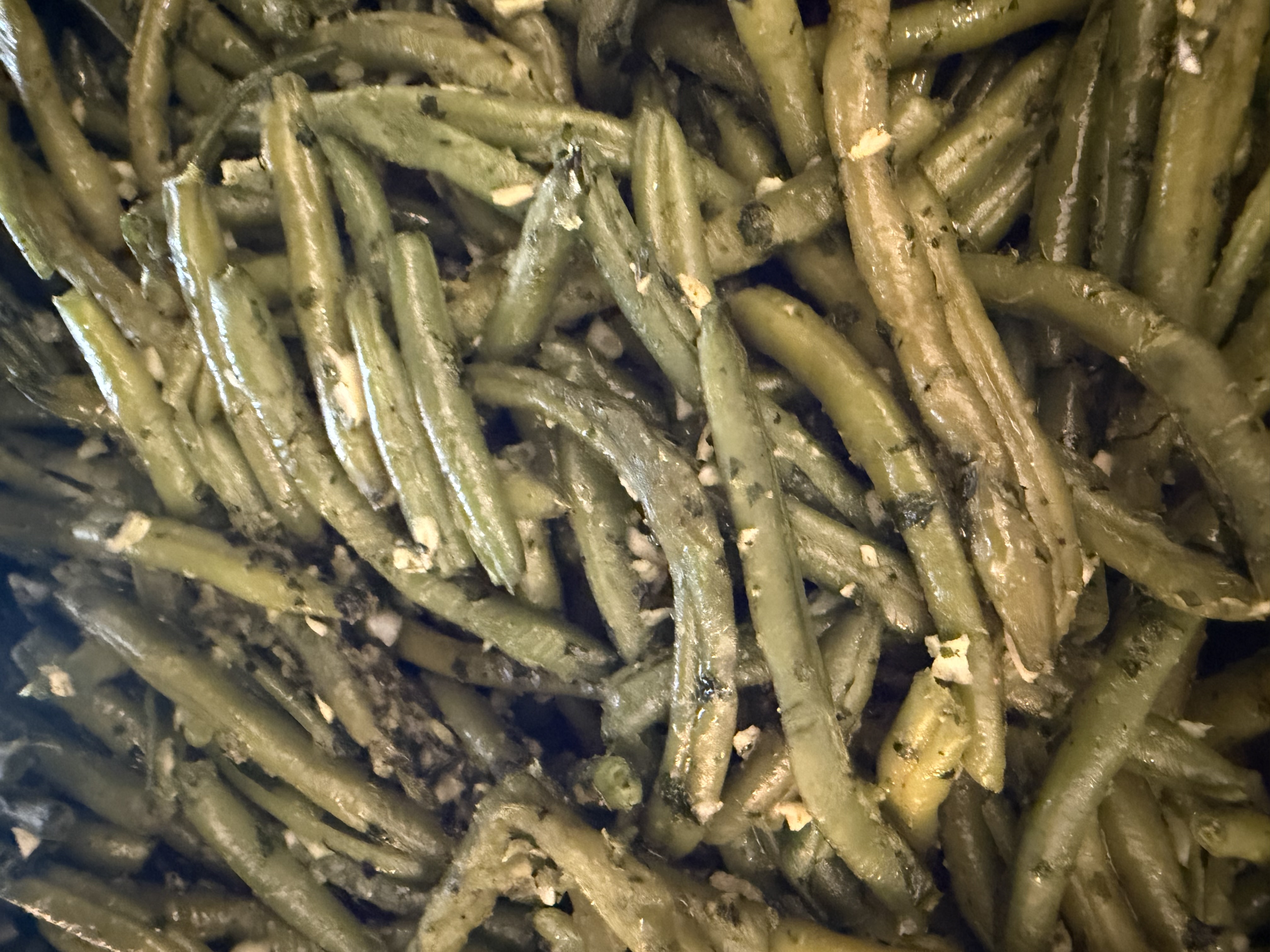 Haricot vert une part