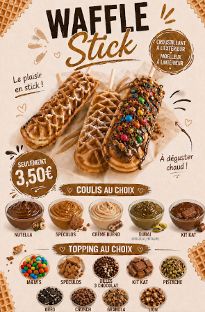 Waffle Stick