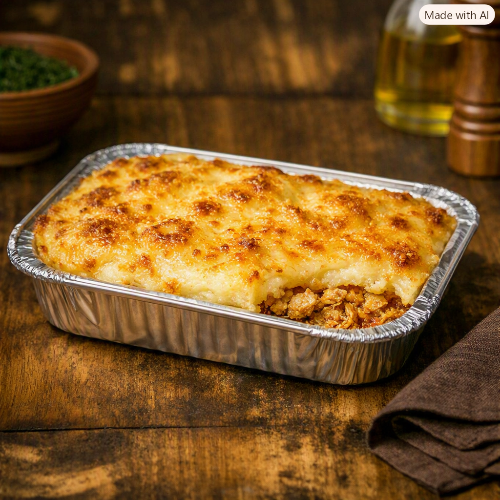 Hachi parmentier de poulet maison