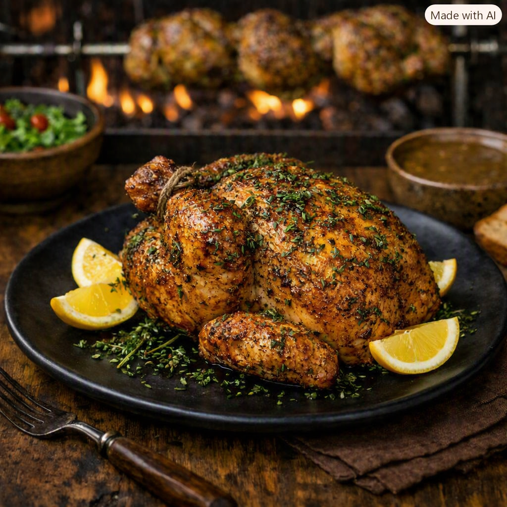 Poulet façon espagnole