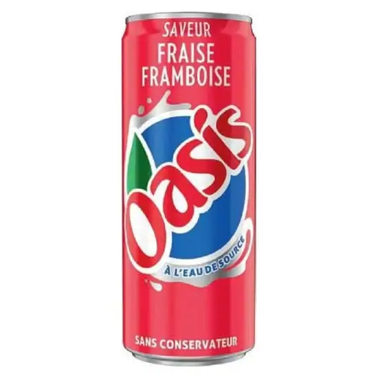 Oasis fraise et framboise