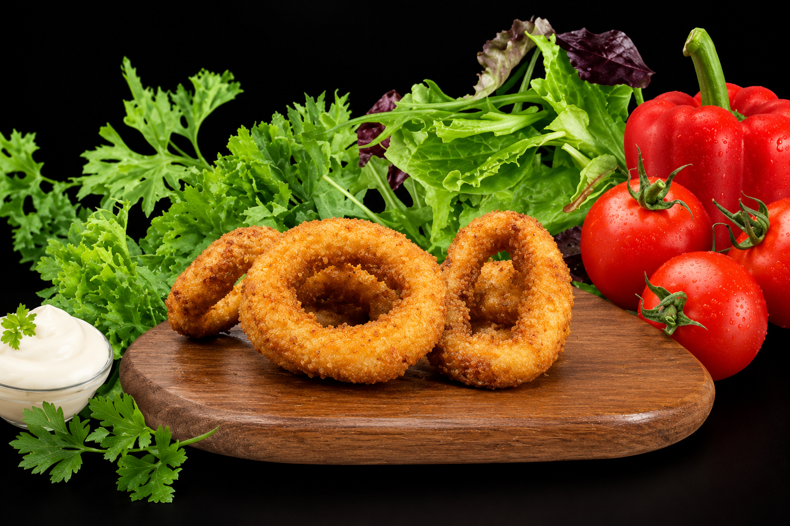 Onion rings x5