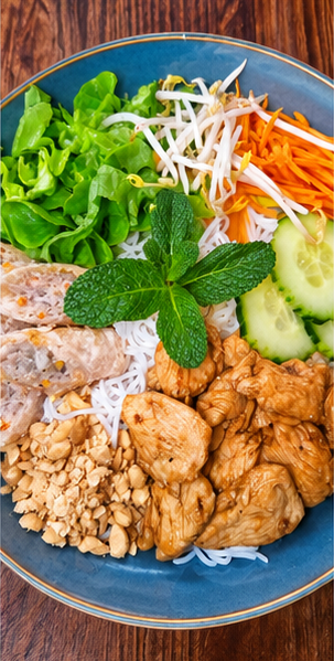 Bo Bun Poulet + nem poulet