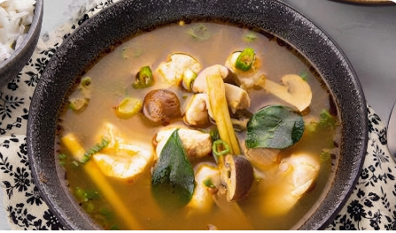 Soupe Thaïlandaise au Poulet
