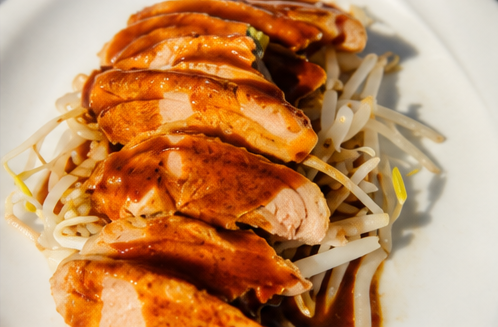 Canard laqué à la Cantonnaise