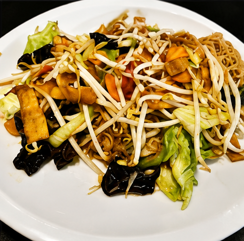 Nouilles sautées Végétariennes