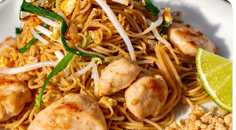 Pad Thaï au Poulet