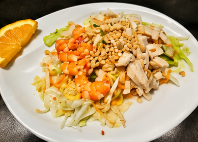 Salade Thaï aux Crevettes