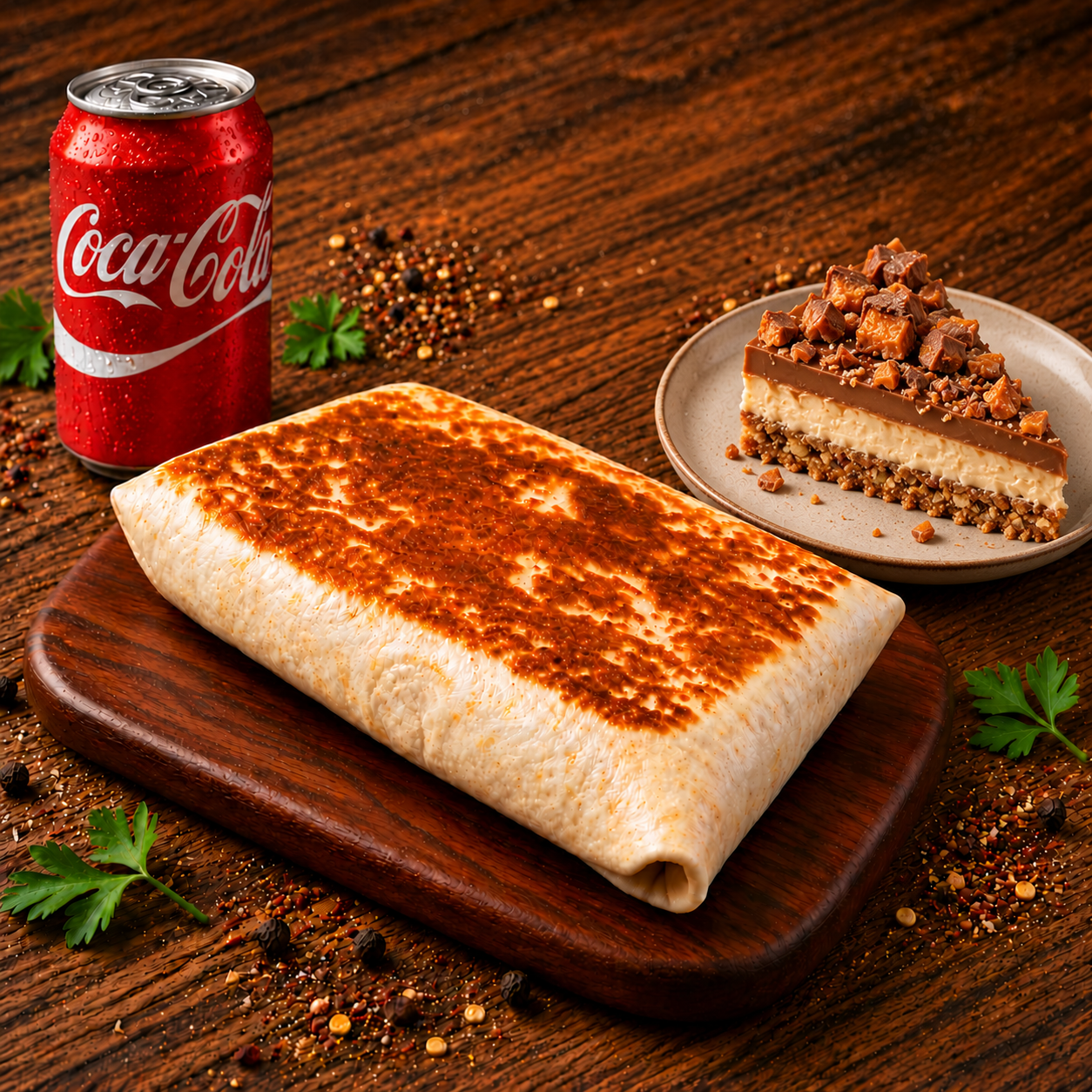 Menu Tacos + Dessert