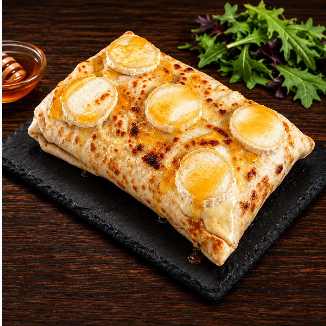 Tacos Gratiné Chèvre Miel