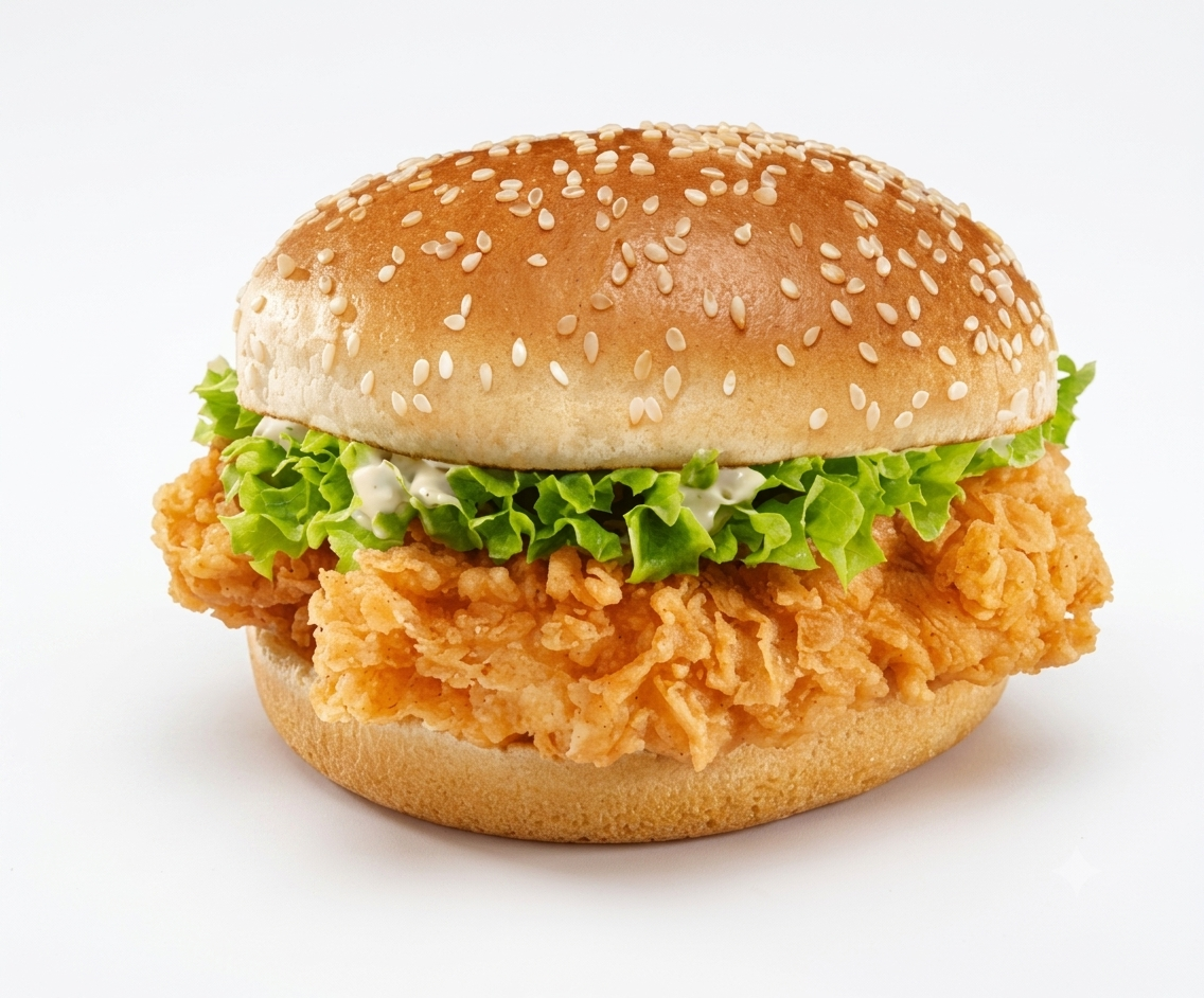 Crunchy burger