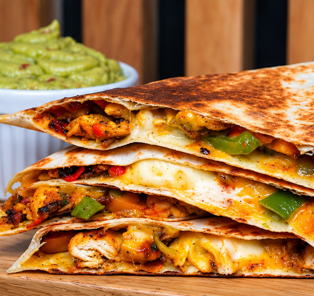 Le Spécial Chicken Quesadillas + Frites