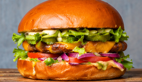 Burger Los Guacamole