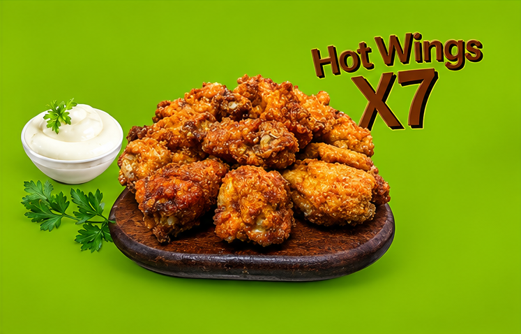 🏀 Menu Solo Hot Wings (7)