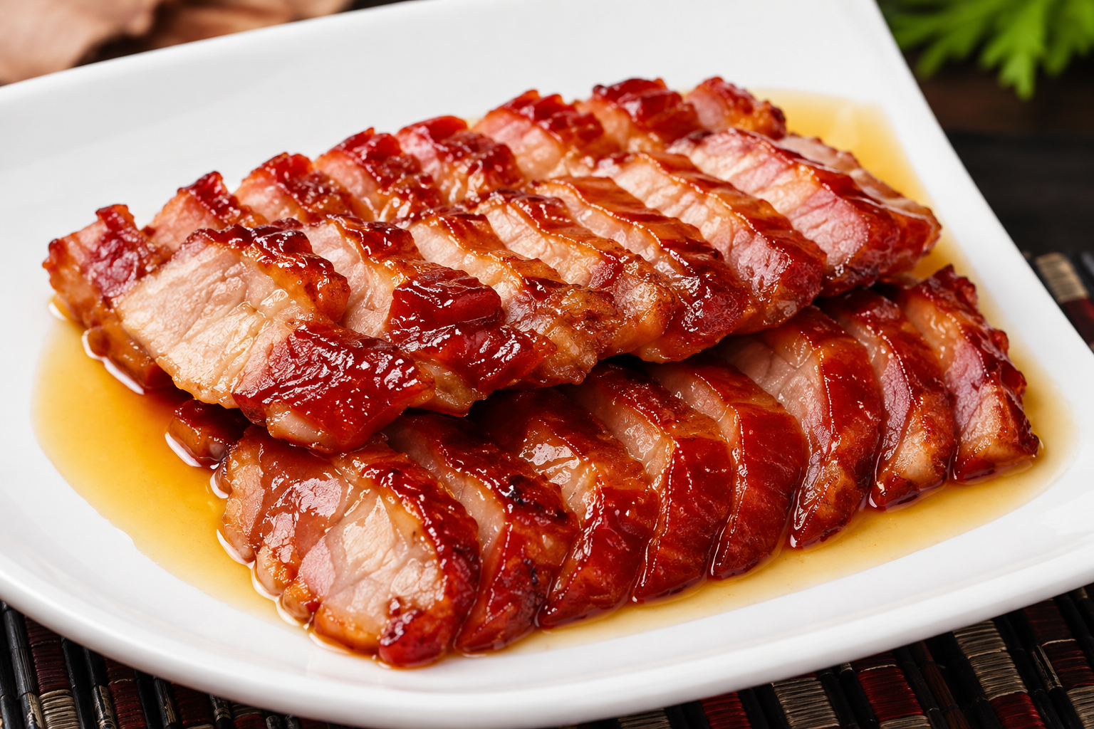 Viande rôti Char siu