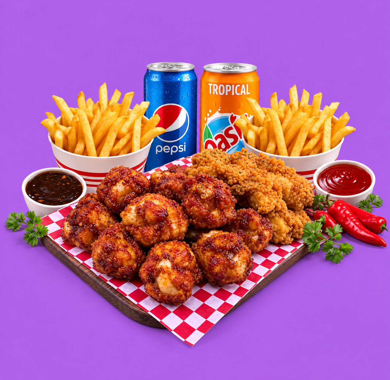 Formule Mix Hot Tenders & Hot Wings