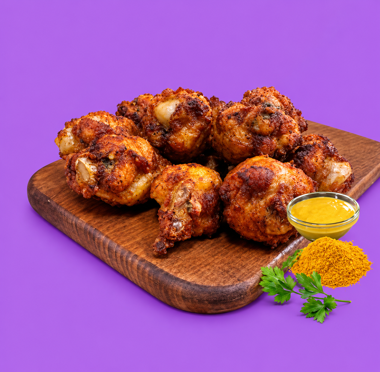 Sweet Curry Wings